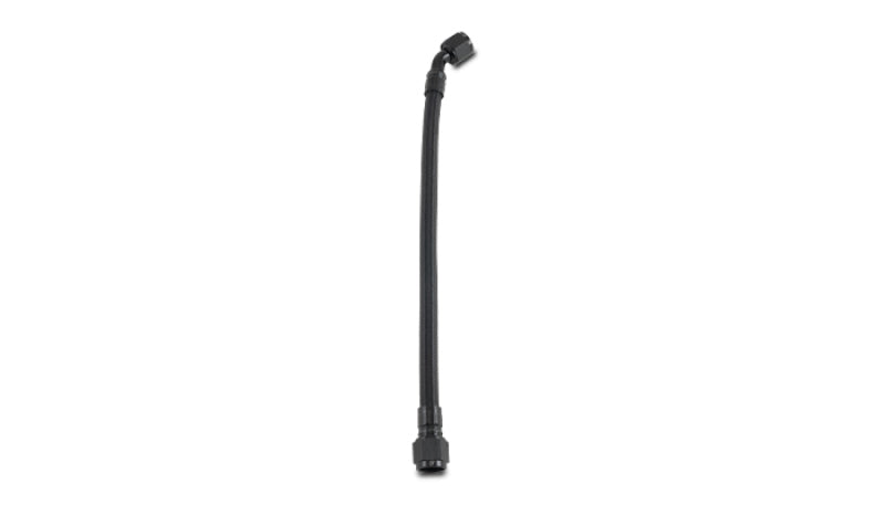 Vibrant 29043 Vibrant 36in PTFE Hose Assy w/8AN Female Fittings Straight/45 Deg
