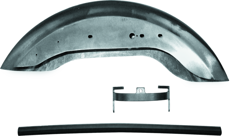 Bikers Choice 04-Up XL Stock Style Raw Rear Fender No ECM Cutout Replaces H-D 59847-04 - Bikers Choice