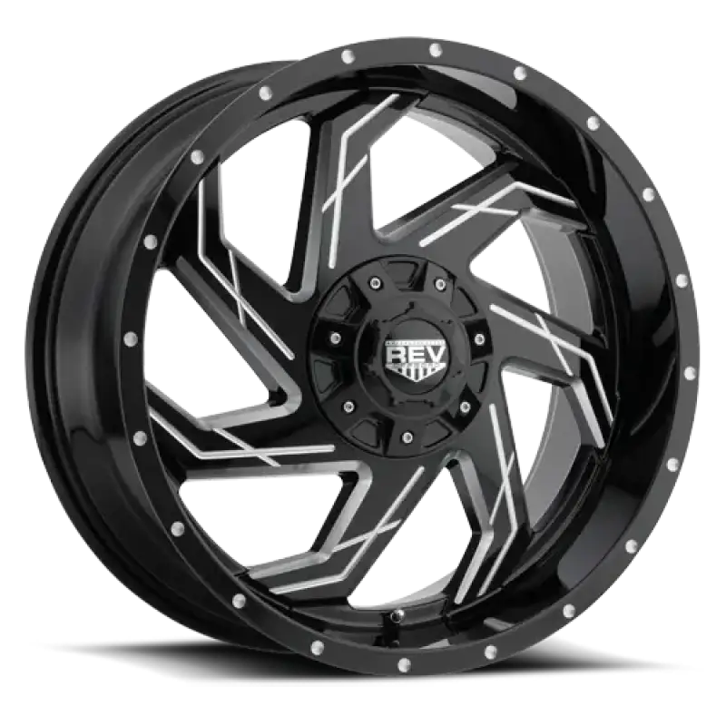 895M-7903212 Drake Wheels Rev 17X9 5X127 / 5X139.7 -12Mm - Wheel
