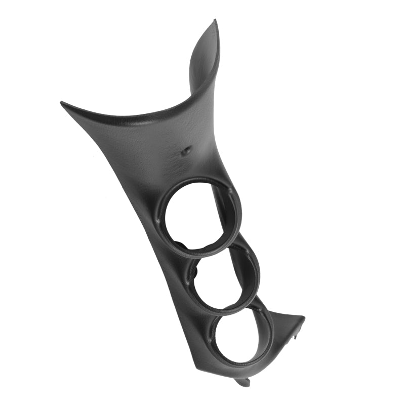 AutoMeter 17118 Autometer 07-12 Chevy Silverado/Duramax / 07-12 GMC Sierra/Duramax w/ Speaker Blk Triple Pillar Pod