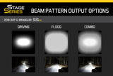 Diode Dynamics 42 In LED Light Bar Single Row Straight Clear Driving Each Stage Series - DD5020