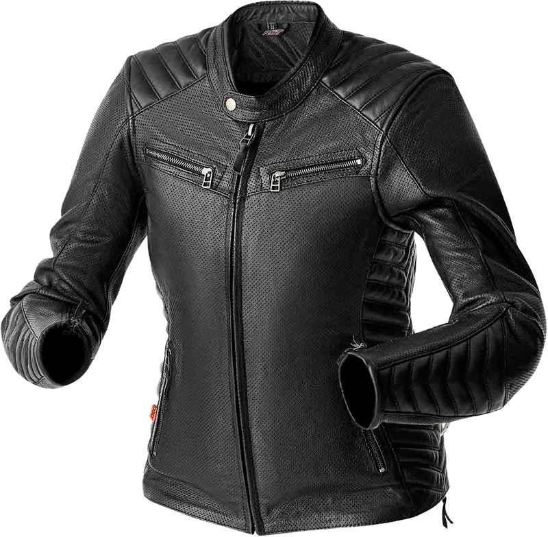 Womens Roadster Air D3o Jacket Black Leather Sm