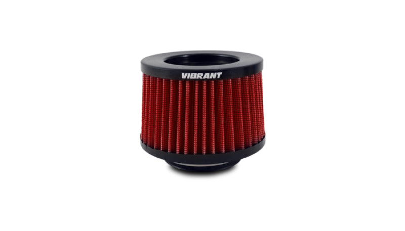 Vibrant 10932 Vibrant The Classic Perf Air Filter 4.75in O.D. Cone x 3-5/8in Tall x 5in inlet I.D. Turbo Outlets