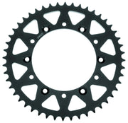 Bike Master 965114 BikeMaster Honda Rear Steel Sprocket 520 48T - Black - 965114