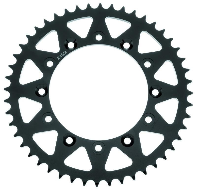 Bike Master 965114 BikeMaster Honda Rear Steel Sprocket 520 48T - Black - 965114