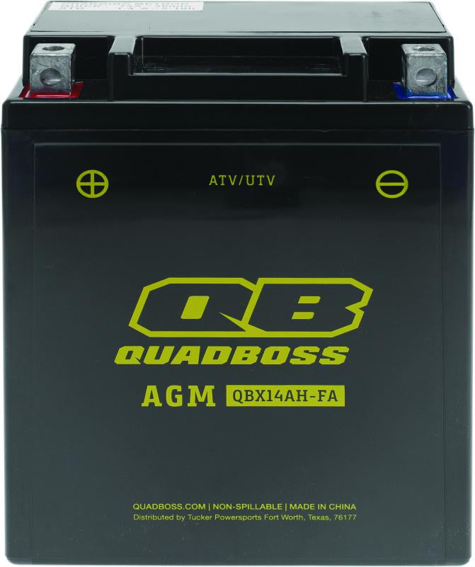 QuadBoss 401384 QuadBoss 11-12 Arctic Cat 350 Maintenance-Free AGM Battery - 401384