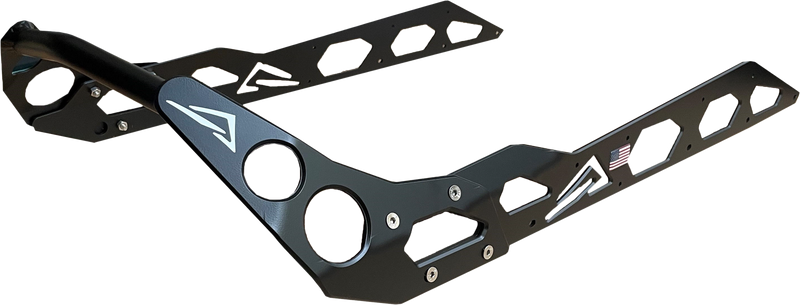 Rear Bumper Flat Black S/D 146"