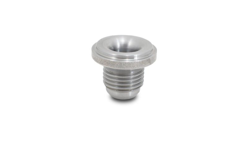 Vibrant 11254 Vibrant -12 AN Male Weld Bung (1-3/8in Flange OD) - Mild Steel