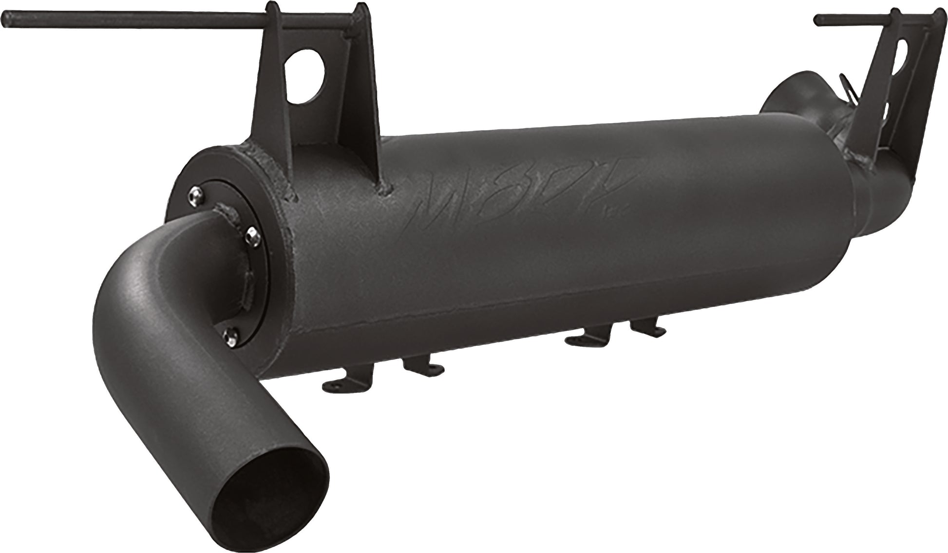 MBRP Performance Muffler Exhaust AT-8513P - Black Single Slip-ON System