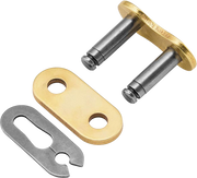 RK Excel GBMXZ1 Drive Chain Gold GB428MXZ1-CL - Gold Master Link GB428MXZ1 Clip
