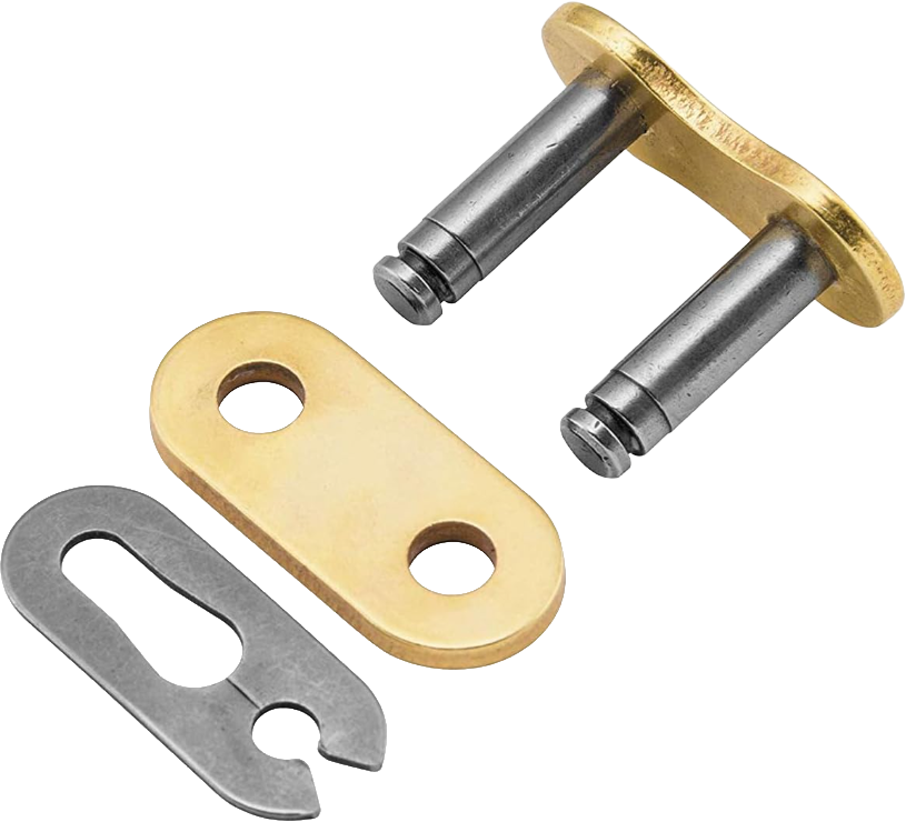 RK Excel GBMXZ1 Drive Chain Gold GB428MXZ1-CL - Gold Master Link GB428MXZ1 Clip