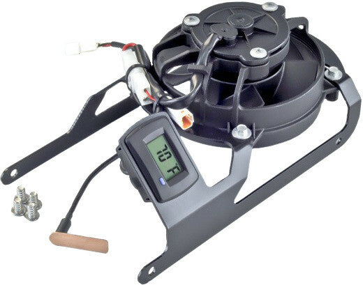 Trail Tech Radiator Digital Fan Kit Engine 732-FN18 - HUS
