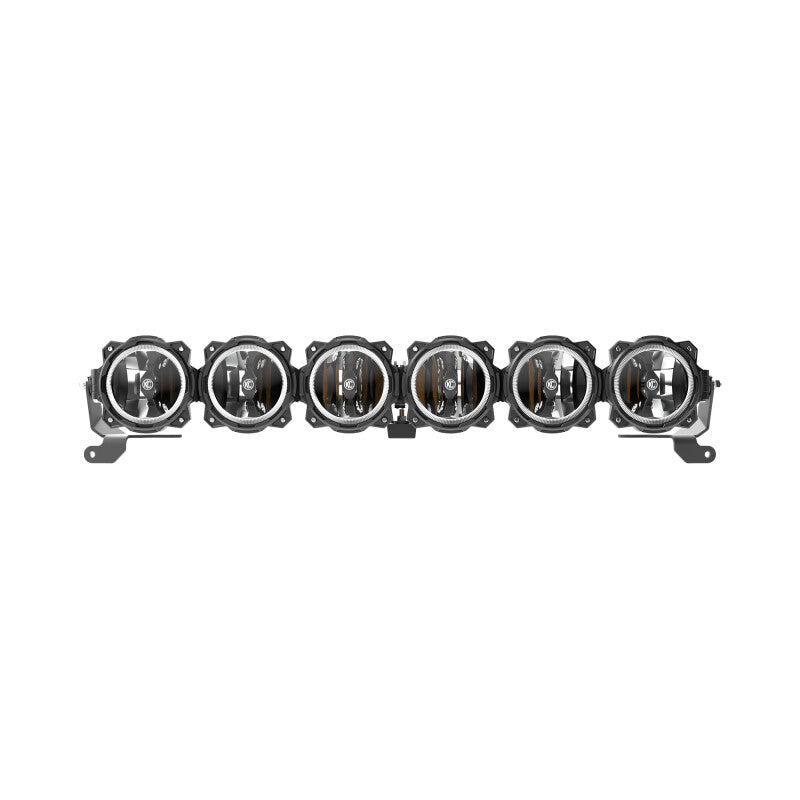 KC HiLiTES 91341 KC HiLiTES 21+ Ford Bronco 39in. Gravity LED Pro6 Light Bar Kit Front Bumper - 91341
