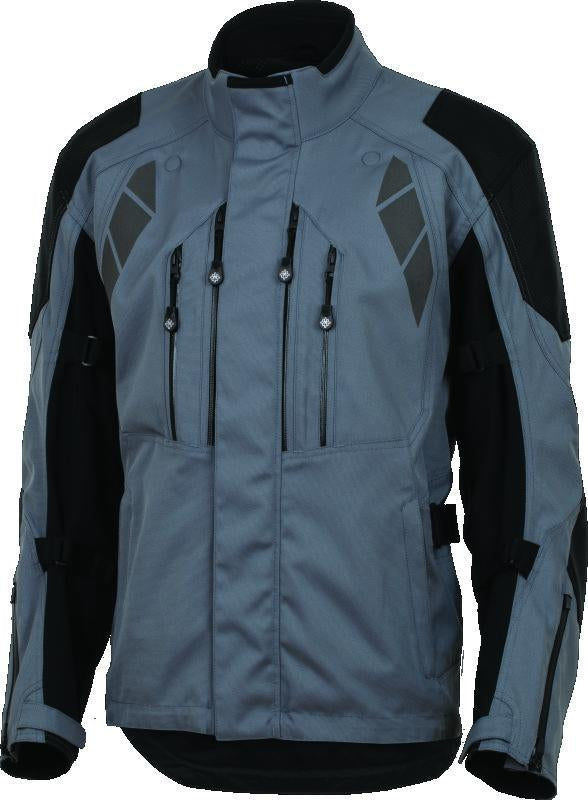 First Gear 525814 FIRSTGEAR Kilimanjaro 2.0 Jacket Grey/Black - Extra Large - 525814