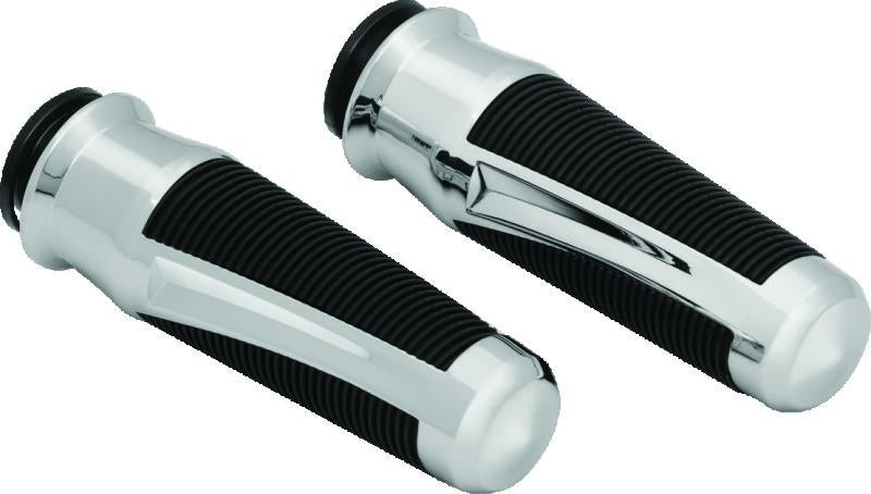 Kuryakyn 5786 Kuryakyn Phantom Grips Indian Chrome - 5786