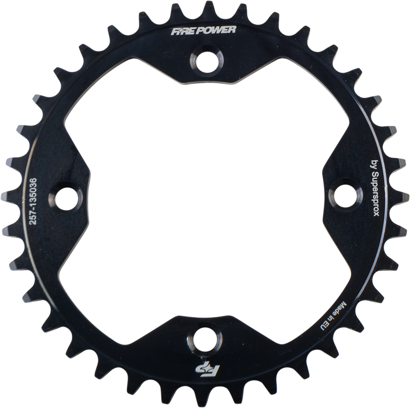 FPS-1350-36-BLK Fire Power Rear Sprocket Steel 36T Blk