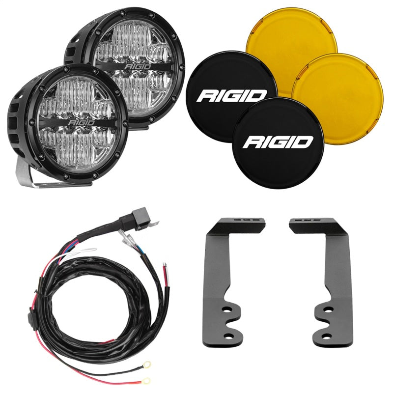 Rigid Industries 46806 Rigid Industries 2022+ Toyota Tundra A-Pillar Light Kit (6in 360-Series)