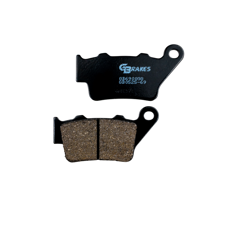 Gbrakes Brake Pads Semi Metallic GB0525-69