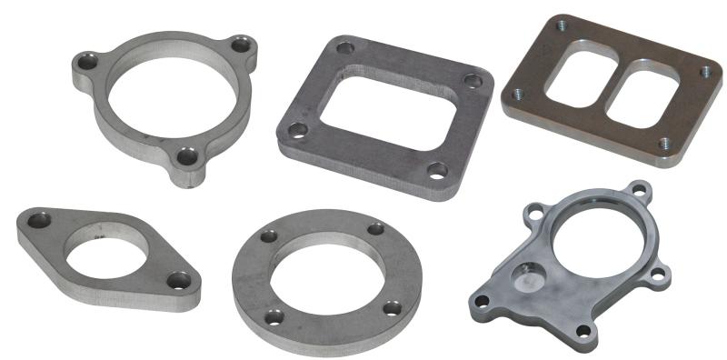 Vibrant 14290 Vibrant Wastegate Block Off Flange (DrilledHoles) Mild Steel 3/8in Thick