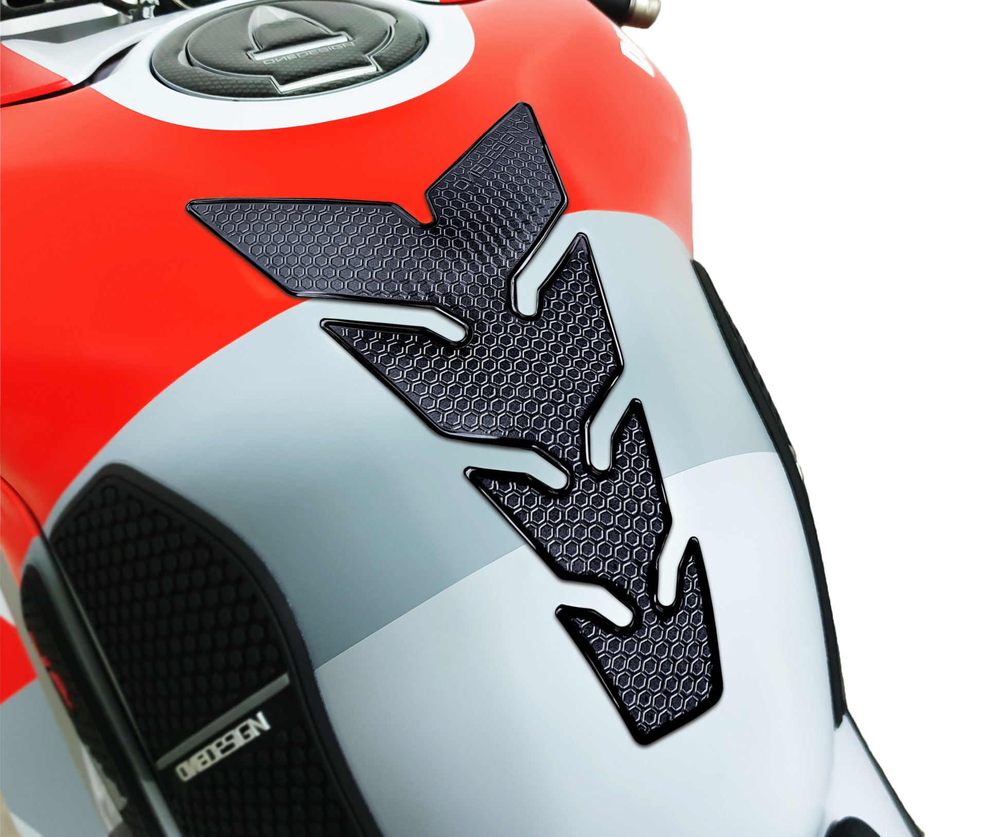ONE Emblems Ultra-Thin Tank Pads Accessories XT1 - Black Ultra-Thin Pad Hexagons