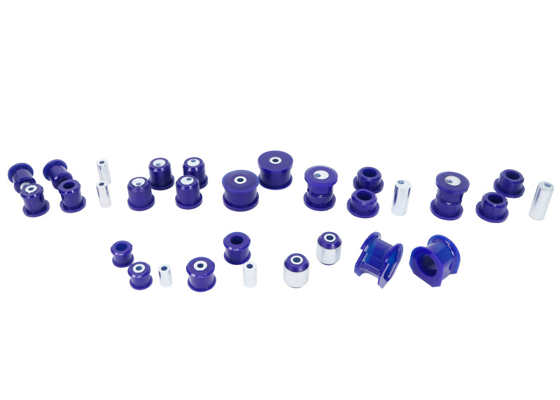 Superpro KIT130ADJK SuperPro 1993 Mazda RX-7 Base Front / Rear Vehicle Master Bushing Kit - Camber Adjustable