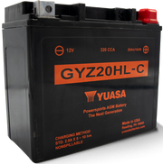 Yuasa Sealed Factory Activated Batteries Yuam720GHC - Battery GYZ20HL-C