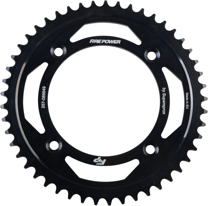 FPS-898-49-BLK Fire Power Rear Sprocket Steel 49T Blk