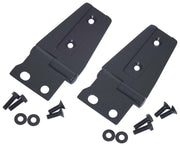Kentrol 80572 Kentrol 07-18 Jeep Wrangler JK Hood Hinge Pair - Textured Black