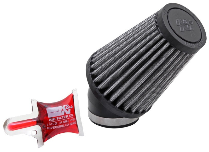 K&N Engineering R-1100 K&N Universal Rubber Filter Round Tapered 3in Base OD x 2in Top OD x 4in H - 73-78 Honda ATC90