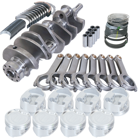 Eagle Ford 4.6L 2 Valve Heads Romeo Block Rotating Assembly Kit - 5.933in H-Beam +.020 Bore - 16400020