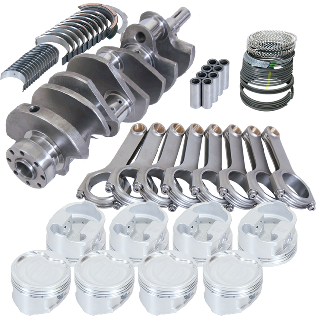 Eagle Ford 4.6L 2 Valve Heads Romeo Block Rotating Assembly Kit - 5.933in H-Beam +.020 Bore - 16400020