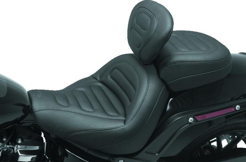 Mustang Motorcycle 76144 Mustang 04-21 Harley Sportster Duke 1PC Seat Regal - Black