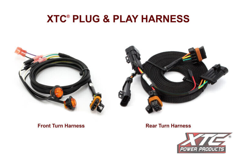 XTC Power Products Auto Turn Signal KIT W Illumination ATS-L-POL-RAN570-DRL - Lever Front Drl Lights