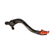 RFX Rear Brake Pedal Foot Controls FXRB 50401 99OR - Orange Hard Ano Solid-TIP