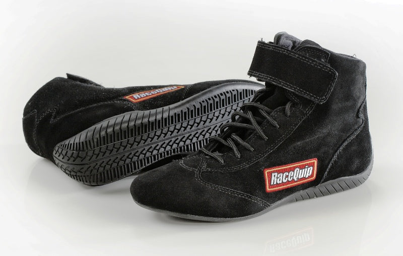 RACEQUIP 30300100 SFI RACE SHOE BLACK 10.0