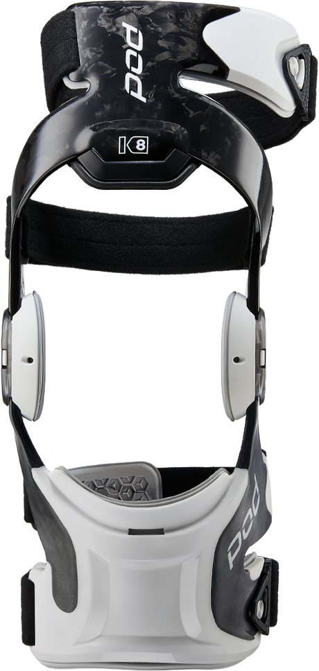 K8 3.0 Knee Brace Carbon (Lt) Carbon/White Lg - POD
