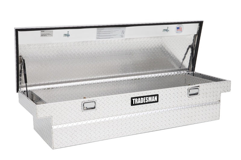 Tradesman 9100T Tradesman Aluminum Single Lid Cross Bed Truck Tool Box (70in.) - Brite