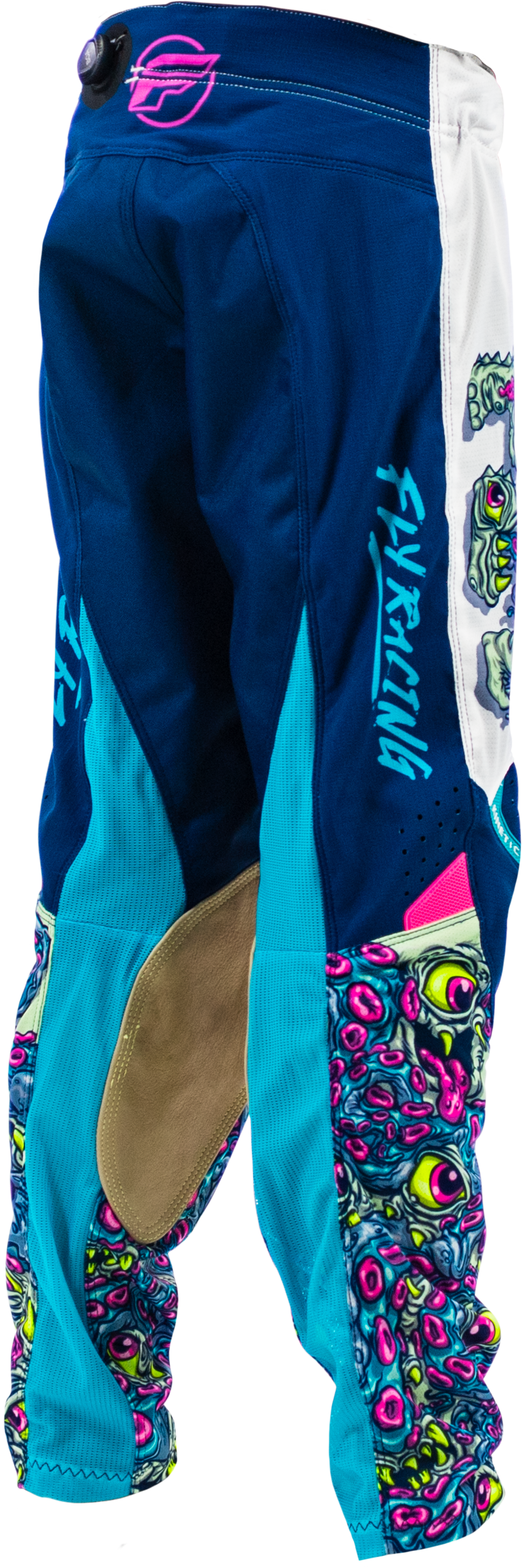 Yth Kinetic Mutant Mesh Pants White/Blue/Multi Sz 22