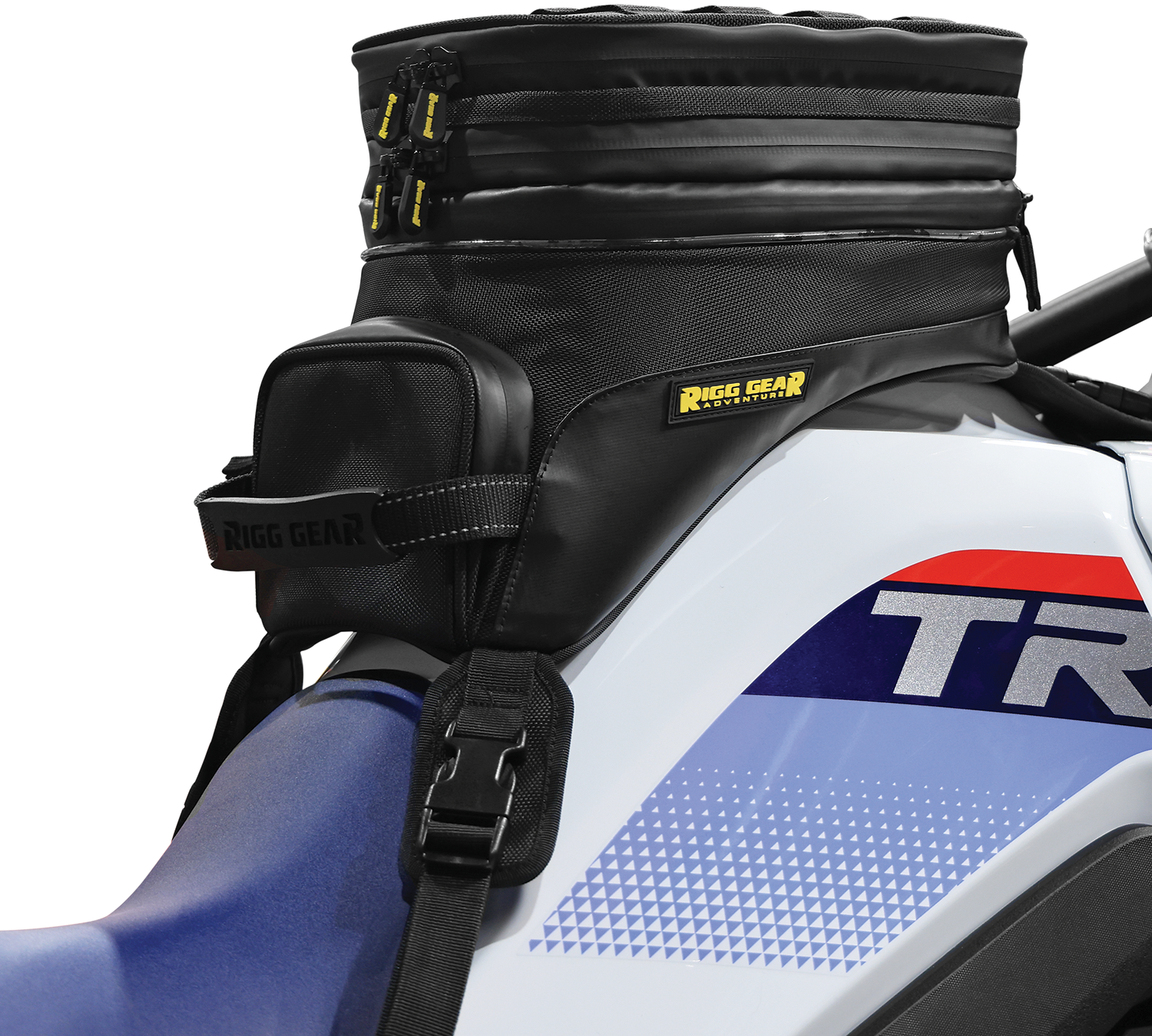 Nelson-Rigg RG-2045 Trails End Grand Adventure Tank Bag Luggage - Black GA 8.5 11L