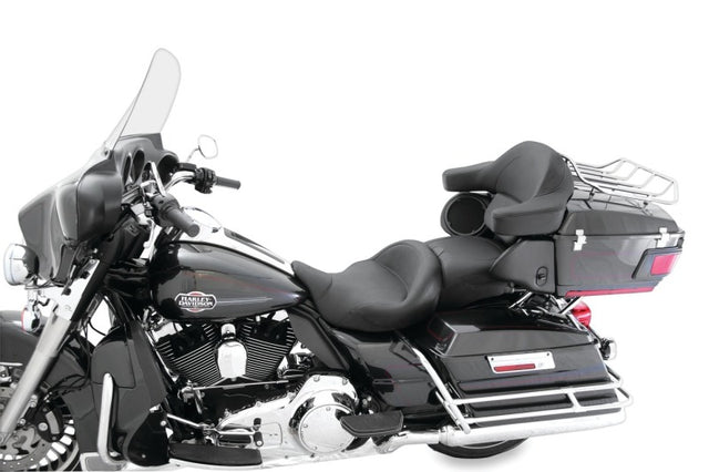 Mustang 08-21 Harley Electra Glide, Rd Glide, Rd King, Str Glide Super Touring 1PC Seat - Black - 79538