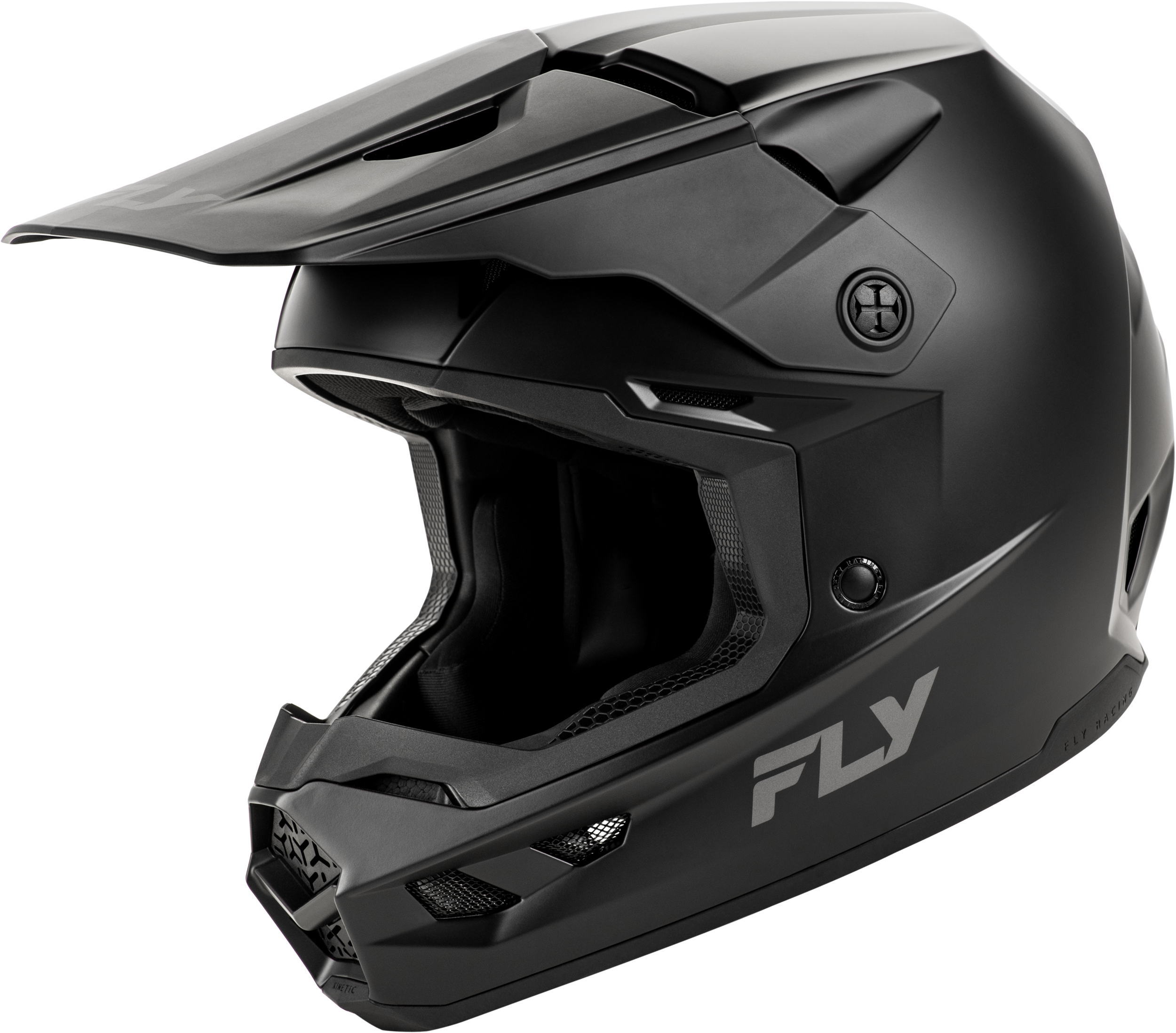 Kinetic Solid Helmet Matte Black Xs