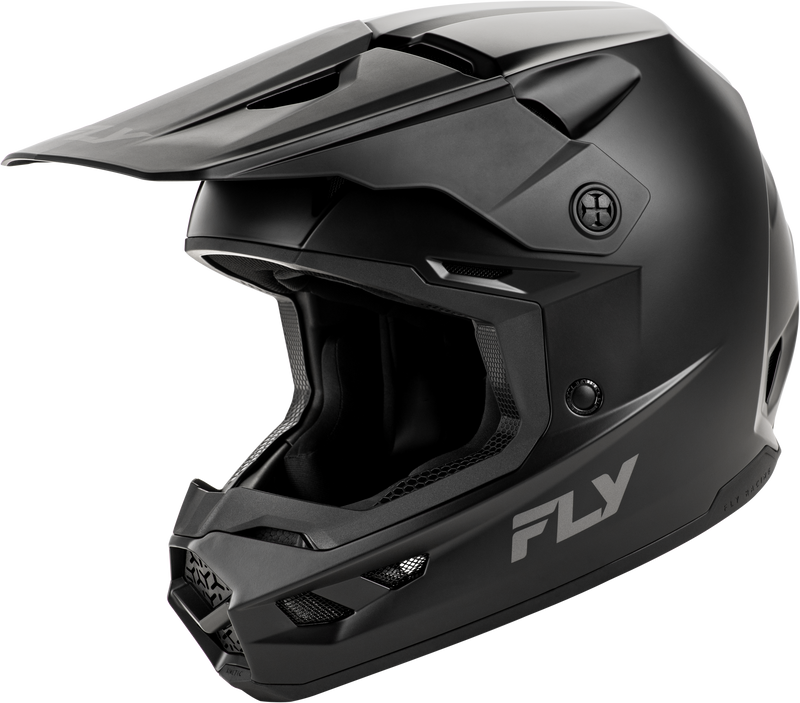 Kinetic Solid Helmet Matte Black Md