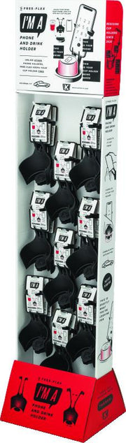 Kuryakyn 6458 Kuryakyn Free-Flx Cp/Phn Hldr27Cnt Dsp - 6458