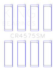King Engine Bearings CR4575SM0.25 King Hyundai i30 G4FC (Size +.25mm) Connecting Rod Bearing Set