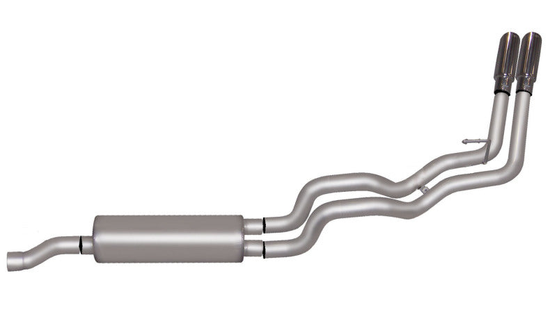 Gibson 66560 Gibson 2008 Dodge Ram 1500 SLT 4.7L 2.5in Cat-Back Dual Sport Exhaust - Stainless