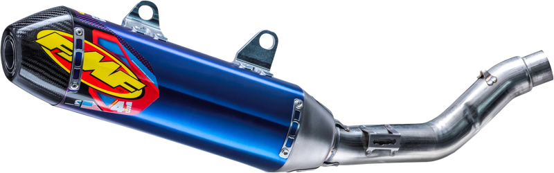FMF Factory 4.1 Slip-On Exhaust 045714 - Titanium Carbon 4.1 Rct Slip-ON Cap