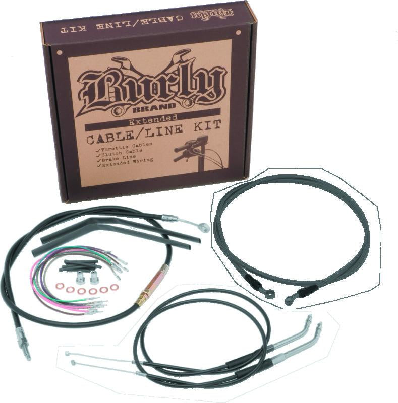 Burly Brand B30-1040 Burly Brand Control Kit 14in Ape FXD
