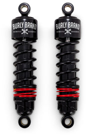 Burly Brand B28-1204B Burly Brand FLH Slammer Shocks - Black