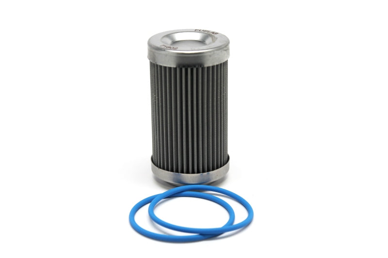Fuelab 71803 Fuelab 100 Micron Stainless Replacement Element - 3in w/2 O-Rings & Instructions - 71803