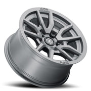 ICON 2617855557TT ICON Vector 5 17x8.5 5x150 25mm Offset 5.75in BS 110.1mm Bore Titanium Wheel - 2617855557TT